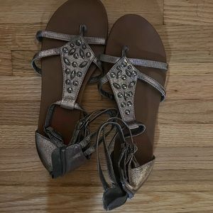 Jelly pop gladiator sandals size 8
